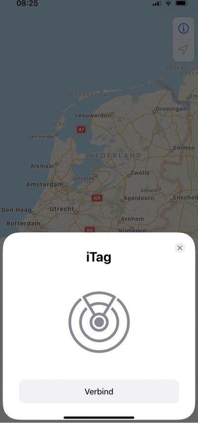 SAVE IT tag wit - ''zoek mijn'' app van Apple